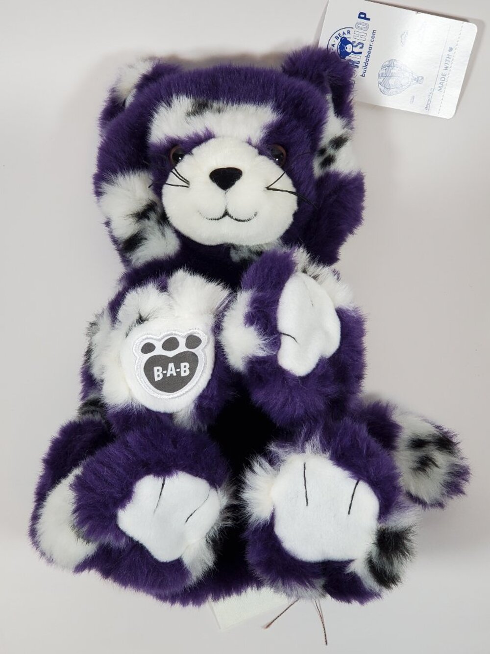 Build a Bear 👻Spooky Kitty🐈‍⬛ UNSTUFFED Plush w/*Mask* Halloween NEW